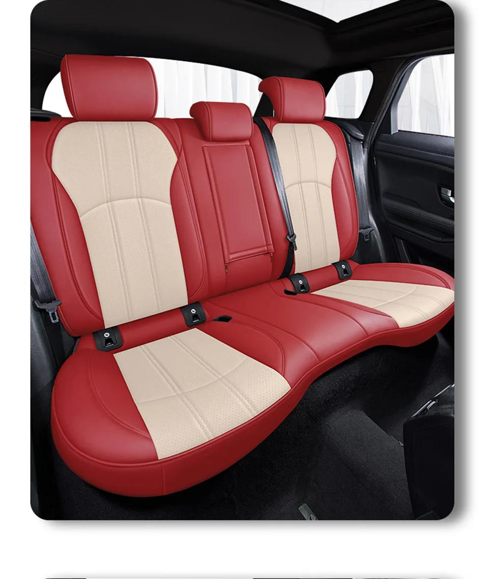 (Vorder- und Rücksitzbezüge) Leder-Autositzbezüge für Mazda CX5 2012 2013 2014 2015 2016 2017 Zubehör – Detail 22