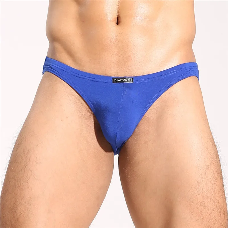 Mens Briefs Modal Sexy Underwear Briefs Men Low Rise U Convex Pouch Brief Underwear Stretch Breathable Briefs Underpants