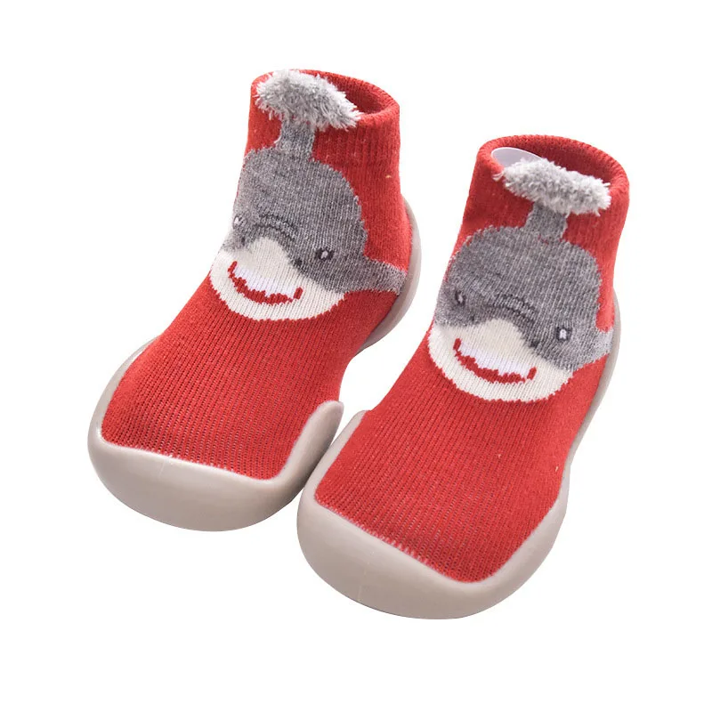 

Baby Boy Girl Shoes Autumn Winter Spring Infant Nonslip Sock Kid Soft Rubber Sole Sock Toddler Shoes Anti-slip Floor Socks Shoes