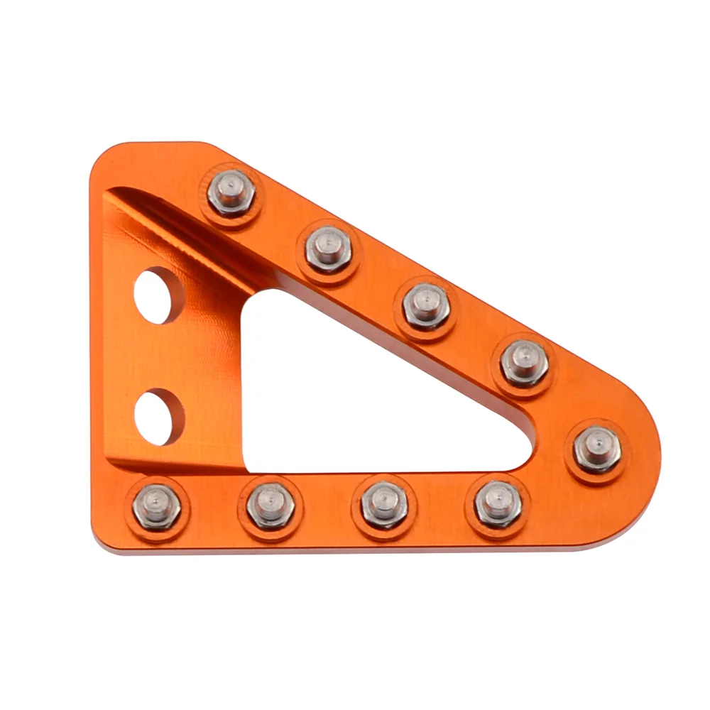 NICECNC Brake Pedal Lever Tip Plate For KTM SX SXF XC XCF EXC EXCF XCW TPI SD 6D 125 150 200 250 300 350 400 450 500 2017-2023