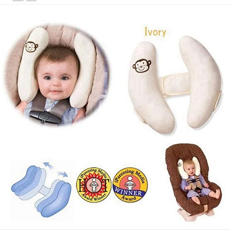 Car Chair Baby Pillow Adjustable Custom fit as Baby Grows Toddlers Head Safety The Most Effective Head Support for Newborns