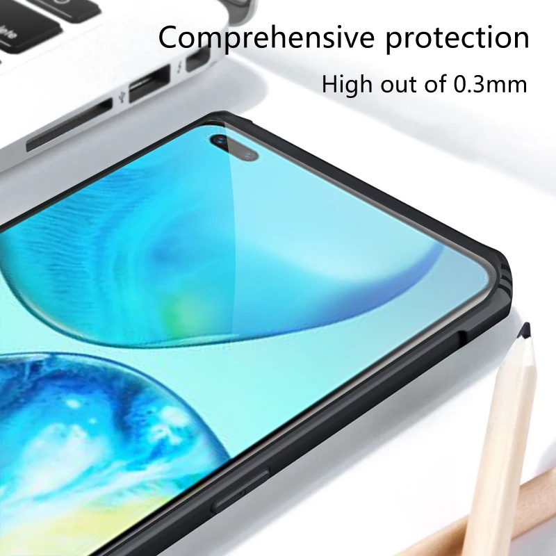 Rzants ل انفينيكس نوت 8i انفينيكس نوت 8 7 7 لايت حافظة صلبة التمويه بيتل صدمات سليم كريستال واضح غطاء funda الغلاف