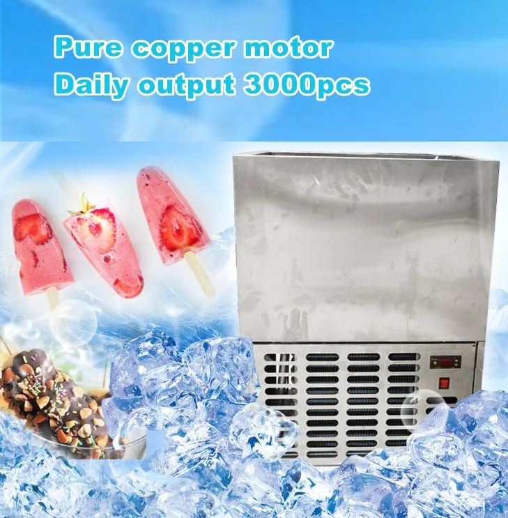 Output 3000pcs Fully automatic single mode ice lolly machine Small old popsicle machine fruit ice cream machine factory price