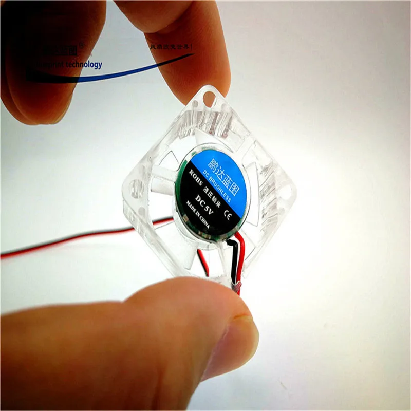 2pcs NEW 3d printer fan 30MM 30*30*10MM 3cm Fan With Blue Led Graphics card fan Cooling fan 5V 12V 24V with 2pin USB