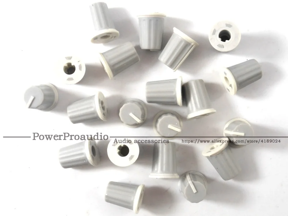 25 teile/los EQ Kappe Equalizer Knopf/High School Bass Topf Knopf Kappe für Pioneer DJ MIXER DJM djm-2000 900 850 750 700 800 Grau Farbe