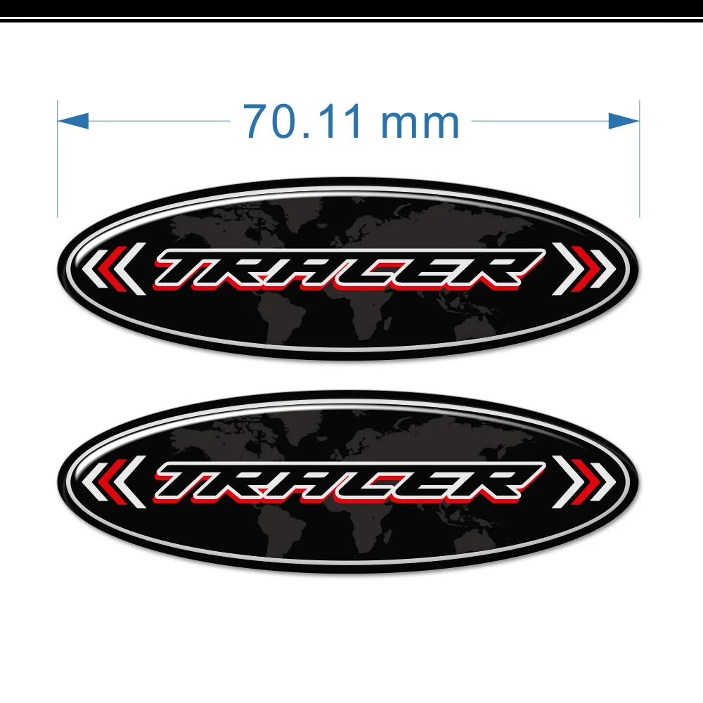 Luggage Trunk For Yamaha Tracer 700 900 GT MT07 MT09 MT 07 09 Tank Pad Stickers Protection Knee Windscreen