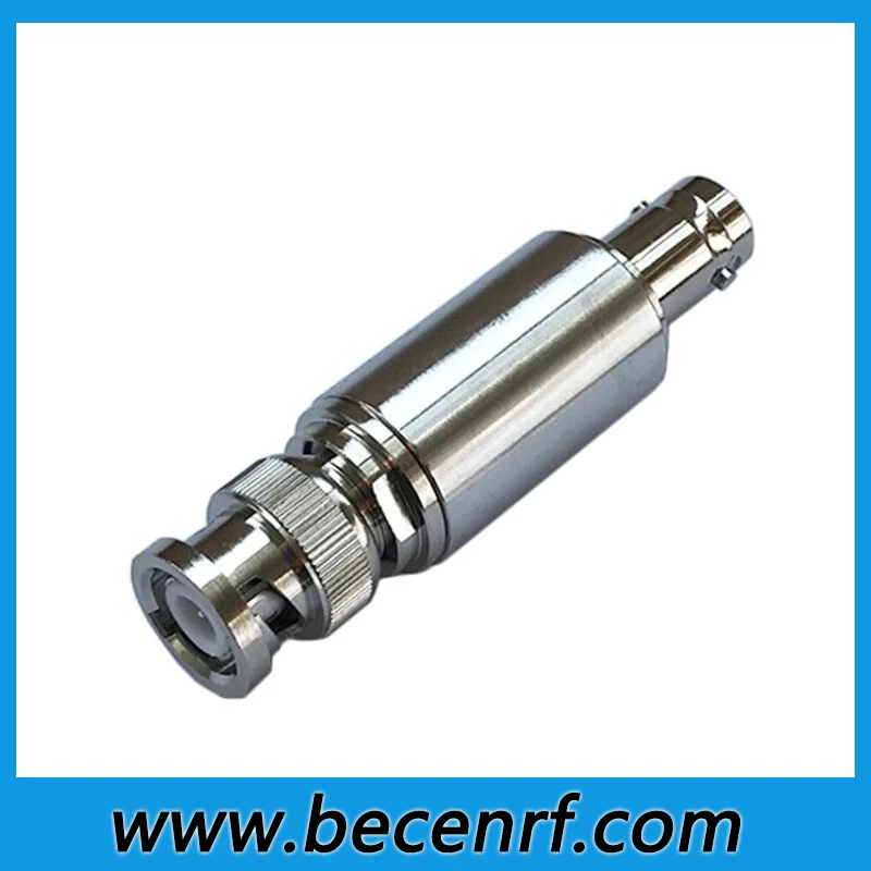 Free Shipping DC-4GHz 5 Watt BNC Male to Female RF Fixed Attenuator 50Ohm BNC Type Connector for test