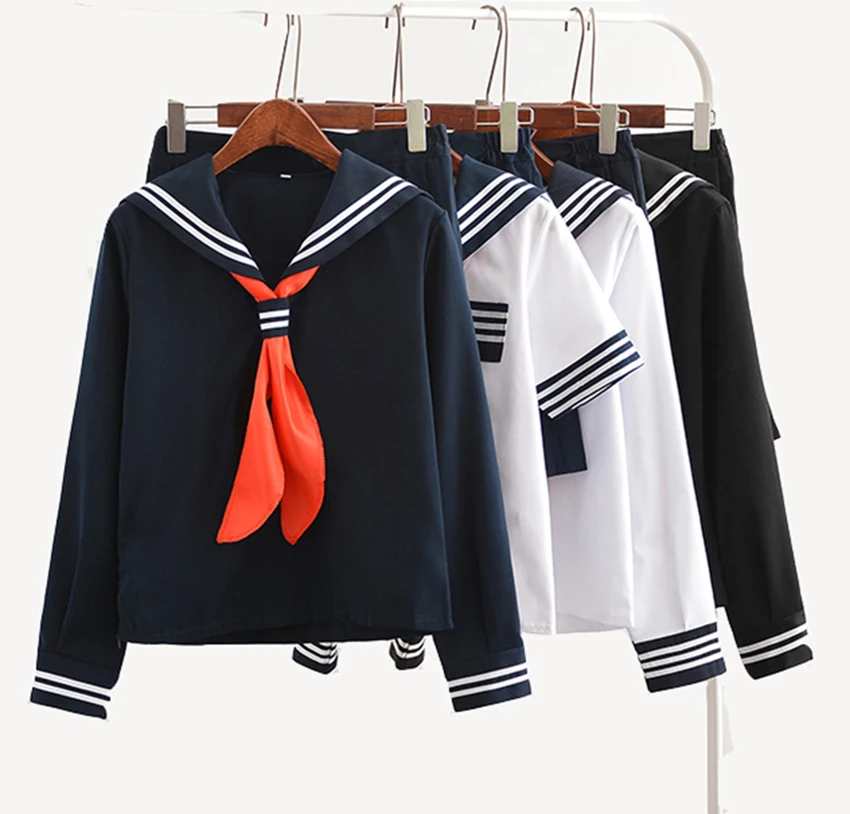 Japanischen Anime Jigoku Shojo Cosplay Kostüm Hell Girl Enma Ai Cosplay Kostüm JK Schüler Schuluniform Sailor Anzug Mit Socken