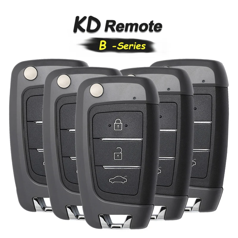 

KEYECU 5x B-Series 3 Button B25 Remote Control, Universal Remote Control Key for KD900 KD900+ URG200, KEYDIY Remote for B25