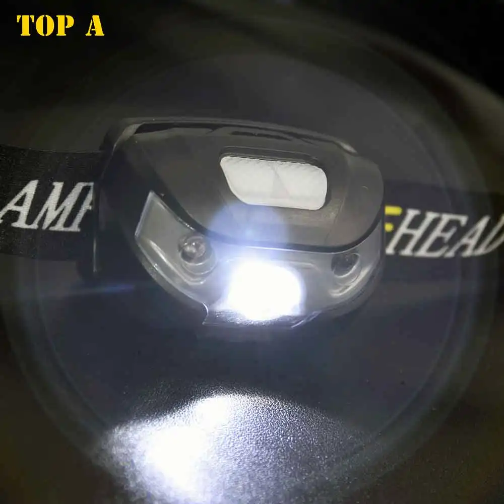 Powerfull Headlamp Rechargeable LED Headlight Body Motion Sensor Flashlight Camping Torch Light With USB Flash Lamp Lantern