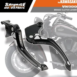 For KAWASAKI VN400 VN800 VN900 VN2000 Vulcan Motorcycle Brake Clutch Levers Motor Grips Handle Accessories VN 400 800 900 2000