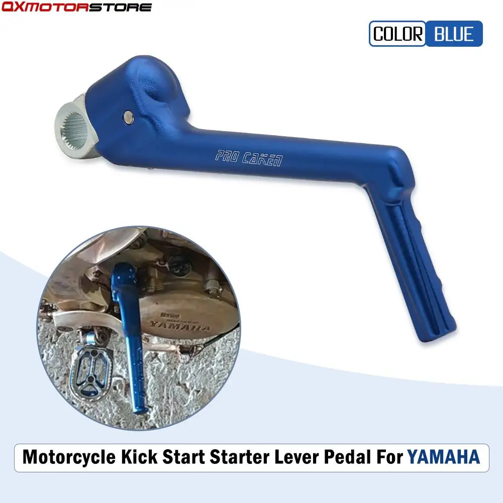 

Motorcycle Kick Start Lever Starter For Yamaha YZ125 YZ 125 1986-2013 2014 2015 2016 2017 2018 Motocross Dirt Bike Kickstarter