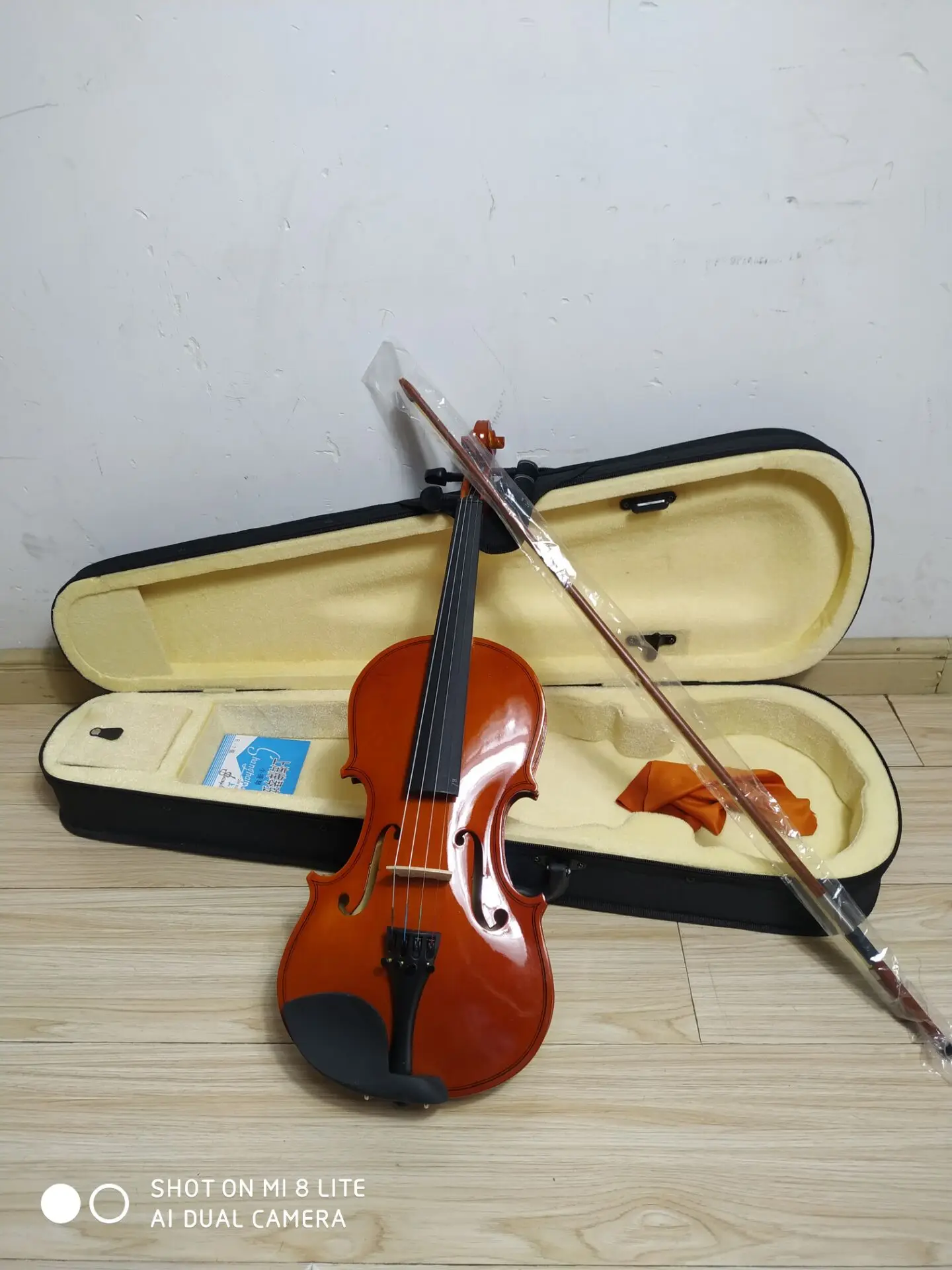 Wooden violin 1/16 1/10 1/8  Boutique for children  Violin