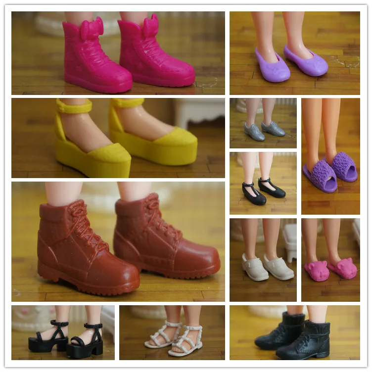 2.2cm foot shoes cute Baby Doll Blythe New Doll Accessories Shoes Casual Shoes gift for girl