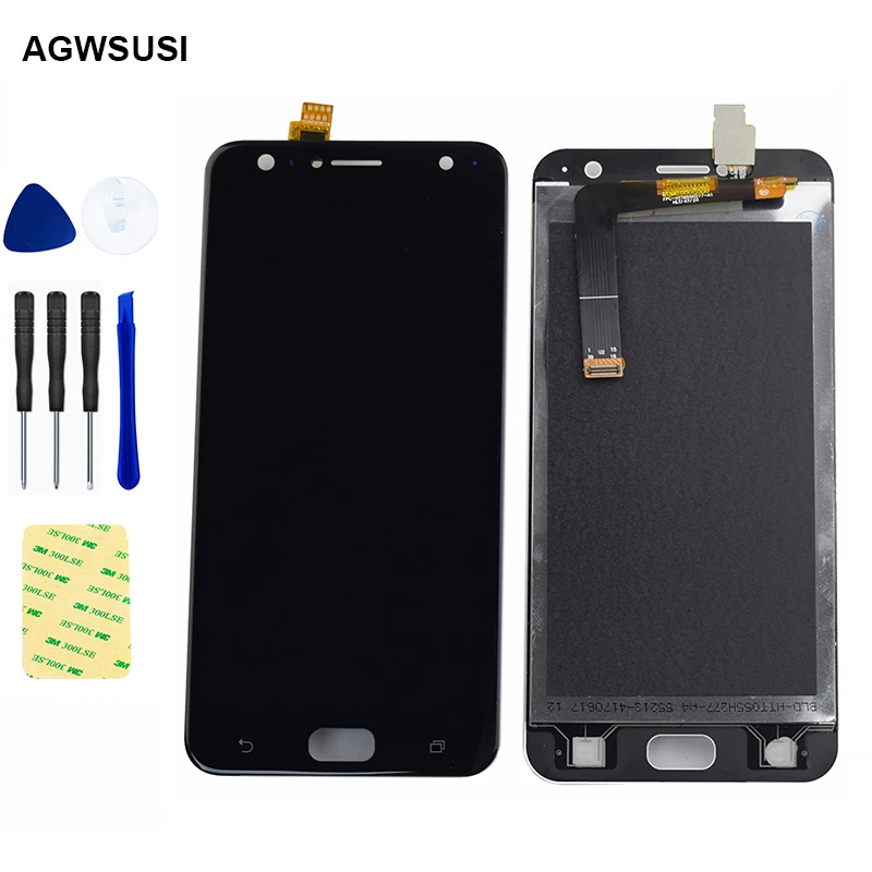 

ЖК-дисплей для Asus Zenfone 4 Selfie ZD553KL X00LD, ЖК-дисплей, экран, модуль монитора + сенсорный экран, сенсорное стекло, дигитайзер в сборе