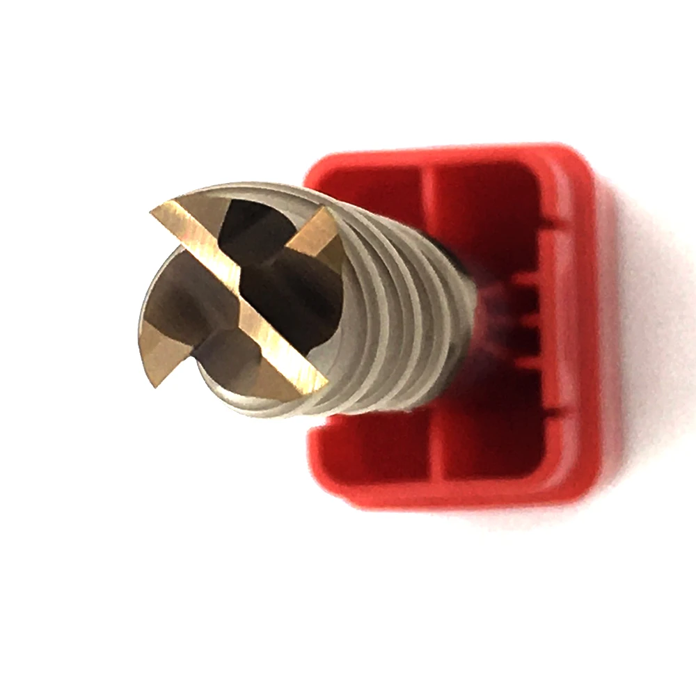 Milling Cutter 2 4 Flutes End Mills High Precision HSS Tungsten Steel Milling Endmills Router Bit CNC Tools 2 blade Metal Cutter