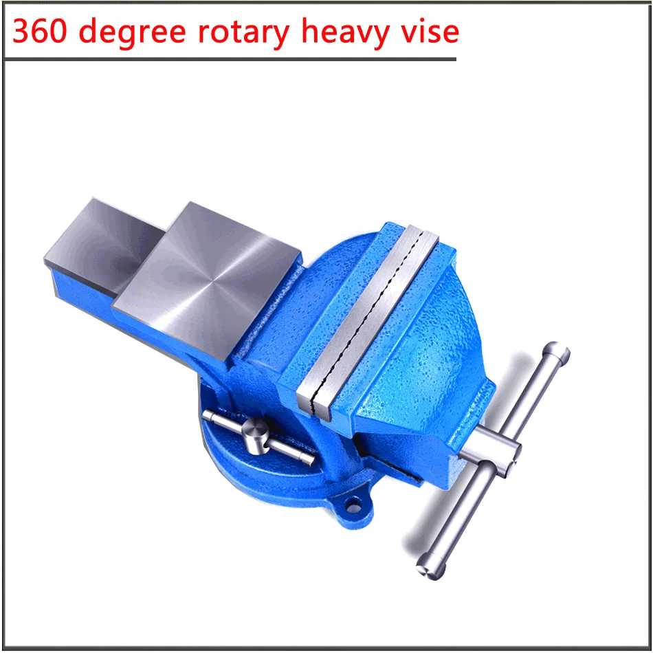 тиски TYPE 3`` 4in 5in 360 degree universal rotating heavy mini table vise,360 degree Universal rotating simple vice
