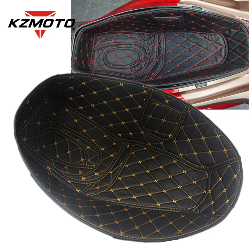 

NEW Motorcycle Accessories For Honda PCX 160 pcx160 2020-2022 Rear Trunk Liner Cargo Bucket Pad PU Leather Storage Box Protector