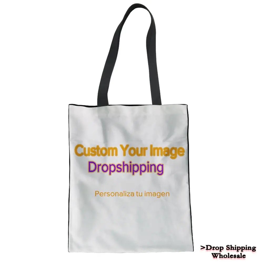 

Холщовая Сумка-тоут с бесплатным изображением для девочек-подростков