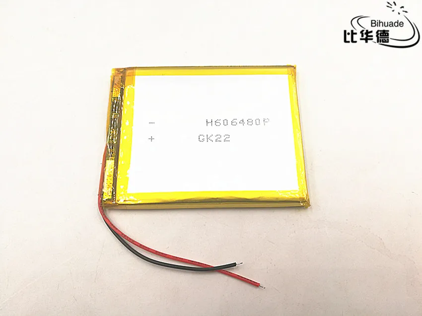 1 قطعة/الوحدة 3.7 فولت ، 4000 مللي أمبير ، 606480   بليب؛ بطارية ليثيوم أيون بوليمر / ليثيوم أيون لنظام تحديد المواقع العالمي (GPS)، mp3، mp4، mp5،