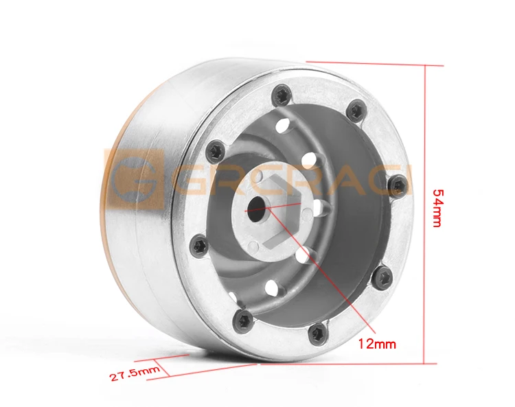 Ajrc 1,9 Zoll Camel Cup Wheels Retro Metallräder für Kletterauto für 1/10 Rc Kletterauto Traxxas Trx4 Rgt Axial Scx10 Rc4wd – Detail 10