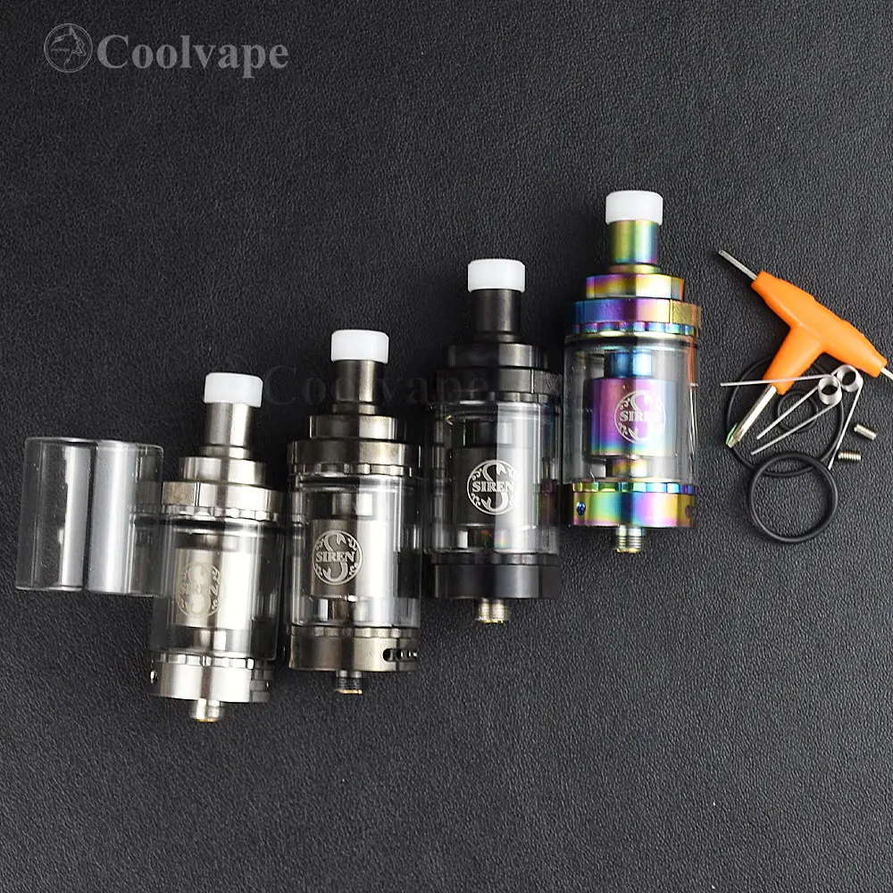 صفارة V2 GTA MTL هيئة الطرق والمواصلات قابلة لإعادة البناء خزان RDTA 2 مللي/4.5 مللي لفائف واحدة هيئة الطرق والمواصلات 22 مللي متر/24 مللي متر قطر 510 خيط رذاذ