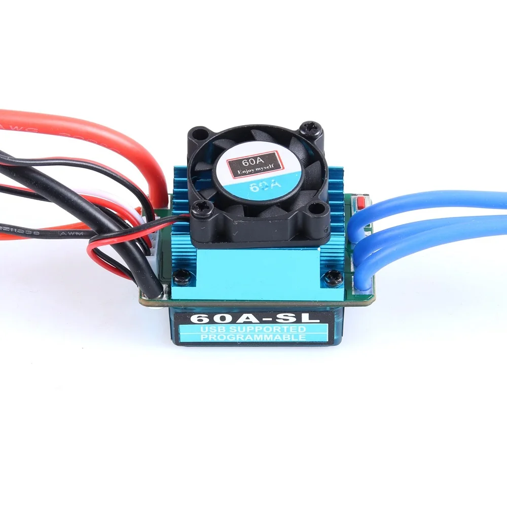 Universal Racing 60A ESC No Sense Brushless Motor Electric Speed Controller  and B3650 3900KV 4300KV Motor For 1:10 RC Car