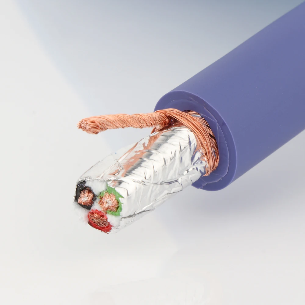 D522 4N OFC النحاس الفضة مطلي كابل الطاقة موصل DIY بها بنفسك الصوت التيار المتناوب سلك الطاقة تمديد كابل العرض كابل الطاقة 1.5 متر 2 متر