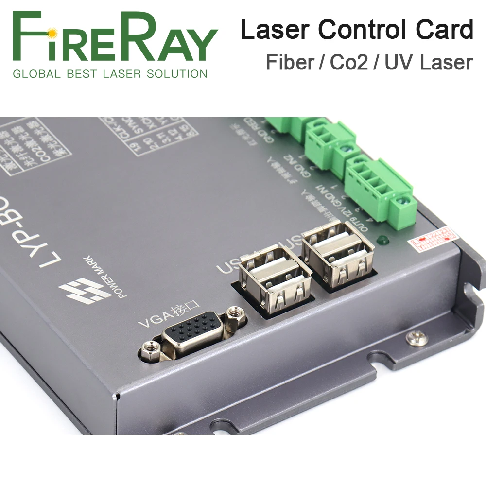 FireRay Fiber Laser Control Card 12-24V for Fiber Laser Source Raycus MAX IPG Fiber Laser Marking Machine