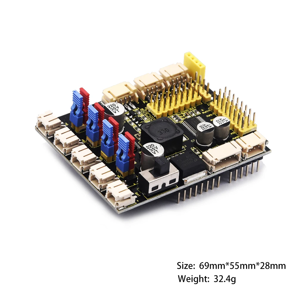 Keyestudio 4WD TB6612 Motor Driver Shield Board for Arduino Robot Car Programming Kit