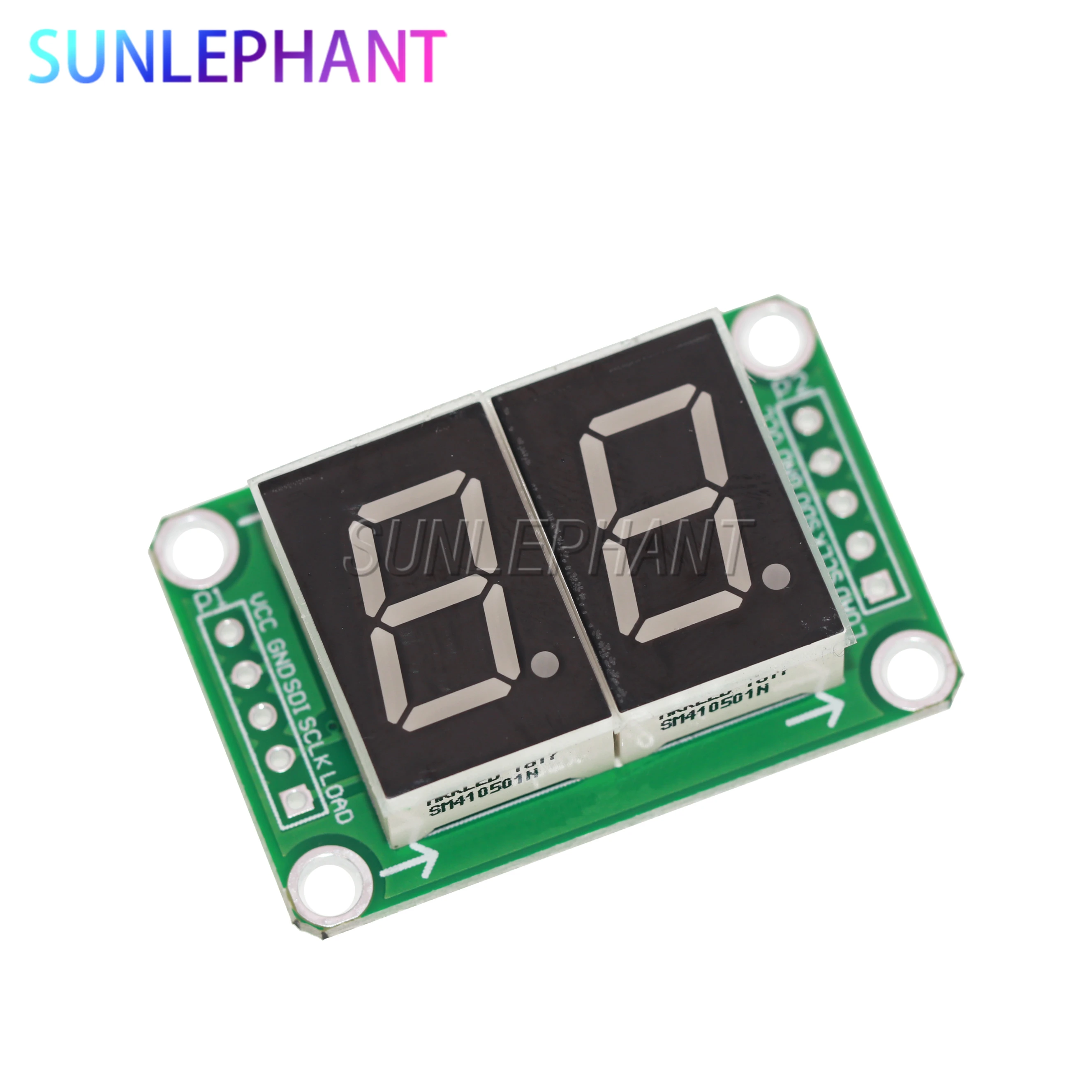 74HC595 driver digital display module 0.5 inch 2 position highlight red / 0.4 inch 4 digits LED anode digital tube for Arduno