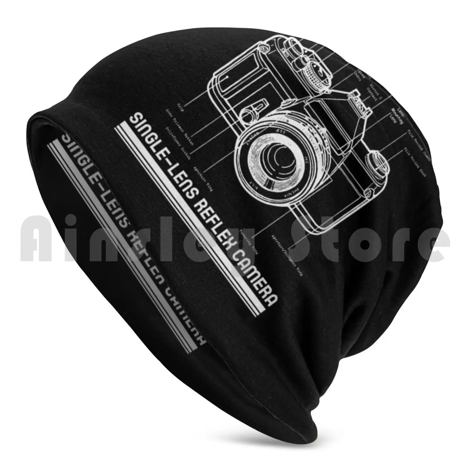 Single-Lens Reflex Camera Beanies Pullover Cap Comfortable Camera Photographer Foto Snap Shooter Shooting Film