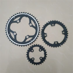 MTB 104BCD 48T 46T 38T 36T 64BCD 28T 26T 24T Triple Crown Chainring Aluminum Alloy Chain Wheel Bicycle Parts Mountain Bikes