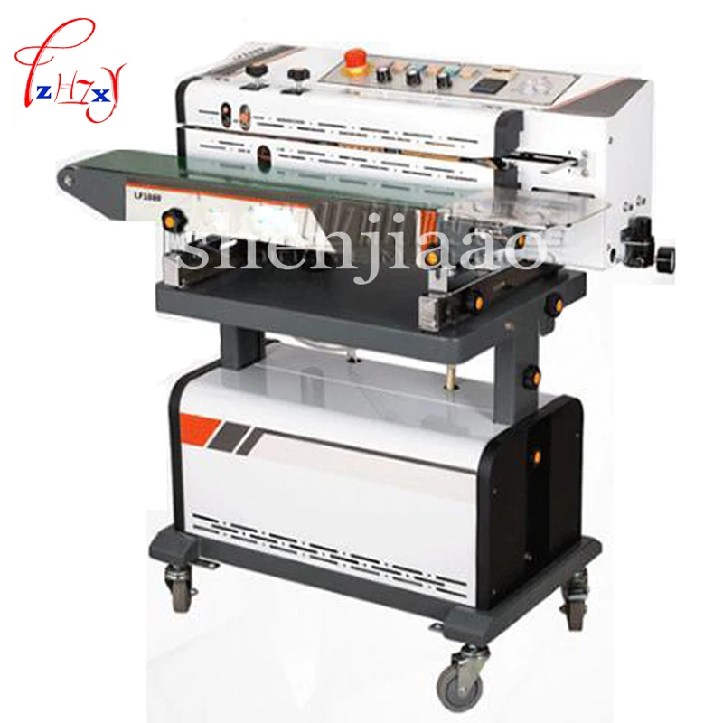 LF1080A Continuous Suction Vacuum Seal Machine 220v / 50Hz Continuous Vacuum Sealing Machine Food Sealer Machine 1PC