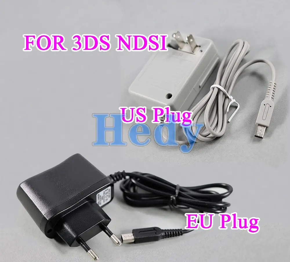 1PC For Nintendo AC Adapter EU Plug Charger 100V-240V Power Adapter for 3DS NDSI AC Adapter EU US Plug Apdapter Charger Switch