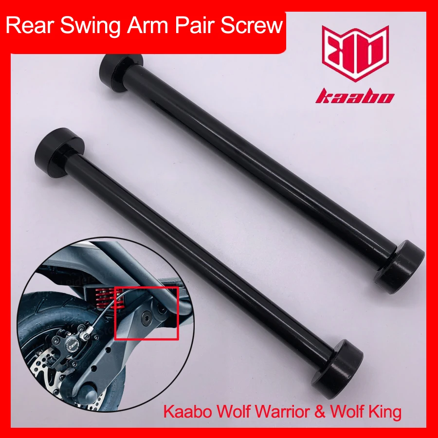 Wolf Pair Screw M15x164 M12x158 Rear Swing Arm Butt Screw for Kaabo Wolf Warrior II Wolf King Electric Scooter