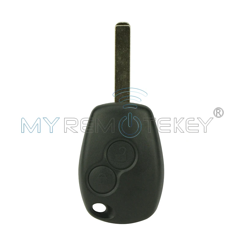 Remote car key shell case cover for Renault Clio Kangoo Master Modus Twingo 2006 2007 2008 2009 2010 2 button VA6 remtekey