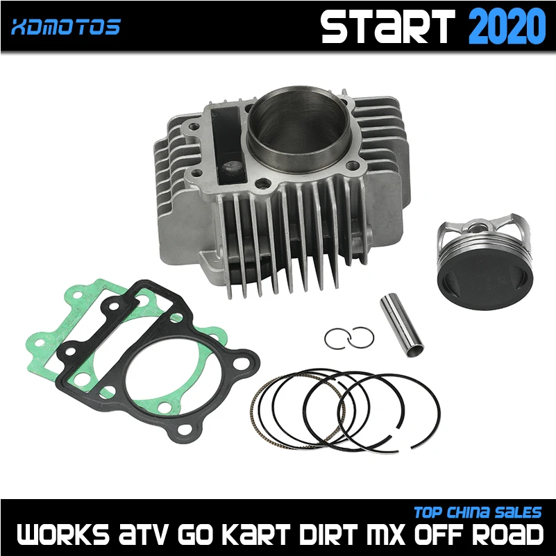 60mm Bore Motorcycle Cylinder Body Piston Ring Gasket Kit For YinXiang YX 150 160 CC Engine Dirt Bike Pit Bike ATV Quad Parts