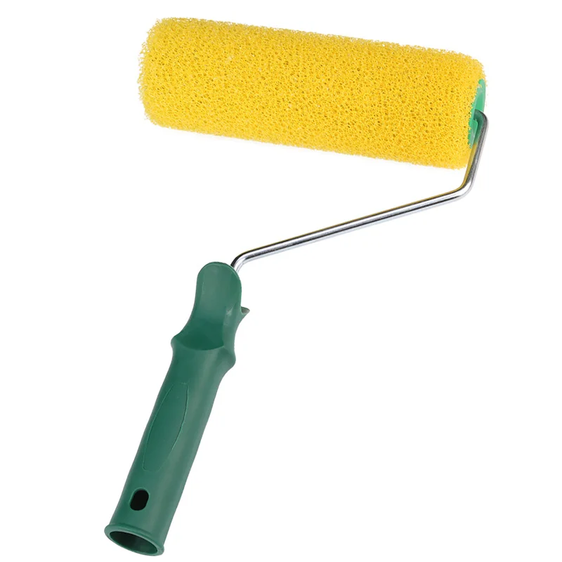 1pcs Multifunctional Paint Roller Brush Removable With Handle Polyester Sponge Brush Home Repair Wall Painting Decorative Tool