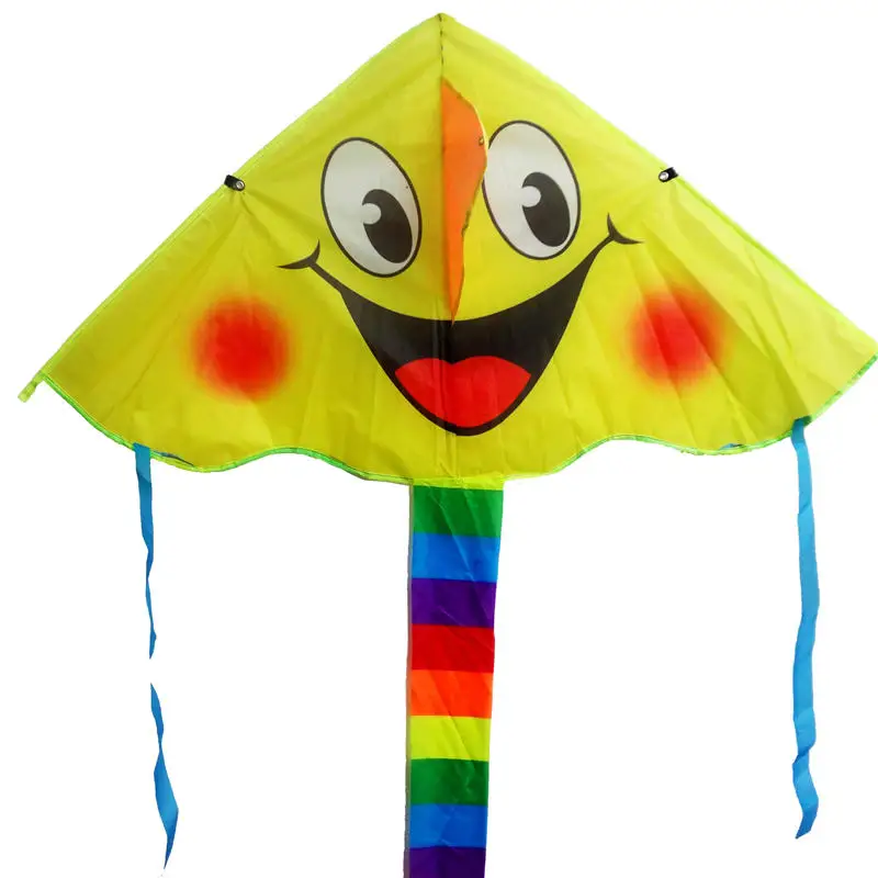 New Design High Quality Smiling Face Stunt Kite  Cartoon Kites For Kids best toys weifang kites