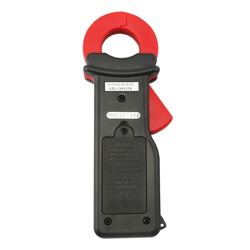 Imagem -03 - Medidor de Corrente por Vazamento Fábrica Ut251a ac Testador de Precisão de Alta Sensibilidade 600a para Motor Elétrico com Tela Lcd
