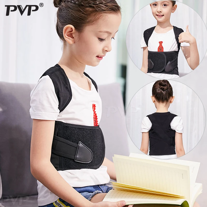 Adjustable Children Posture Corrector Back Support Belt Kids Orthopedic Corset For Kids Spine Back Lumbar Shoulder Braces Health