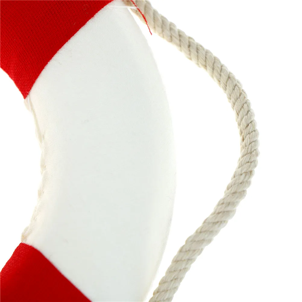 Mediterranean Style Welcome Aboard Nautical Life Lifebuoy Ring Boat Wall Hanging Home Decoration