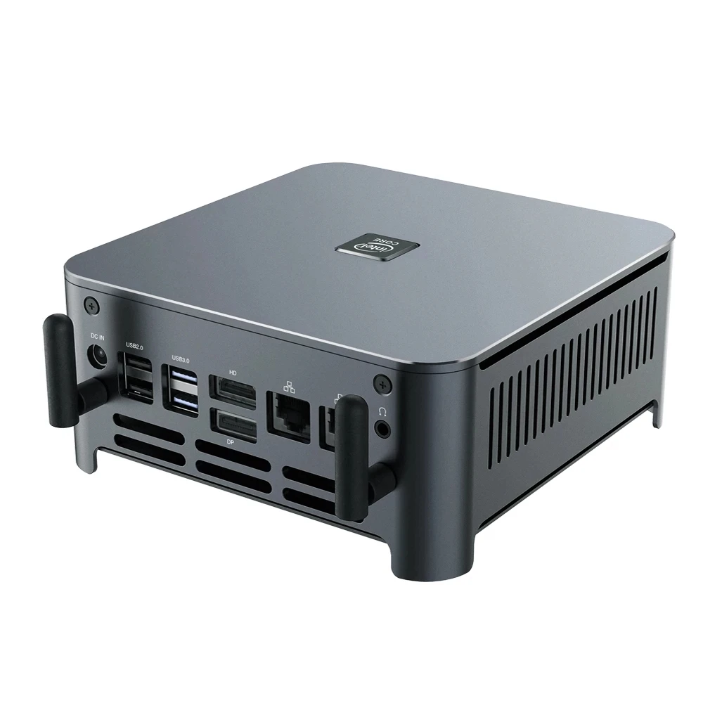 Mini PC para juegos Intel Core i9 9880H, 9980HK, i910880H, ordenador de escritorio, Windows 11, 2 x DDR4, NVMe, HDMI, DP, WiFi, BT, LAN Dual, ventilador, Micro NUC