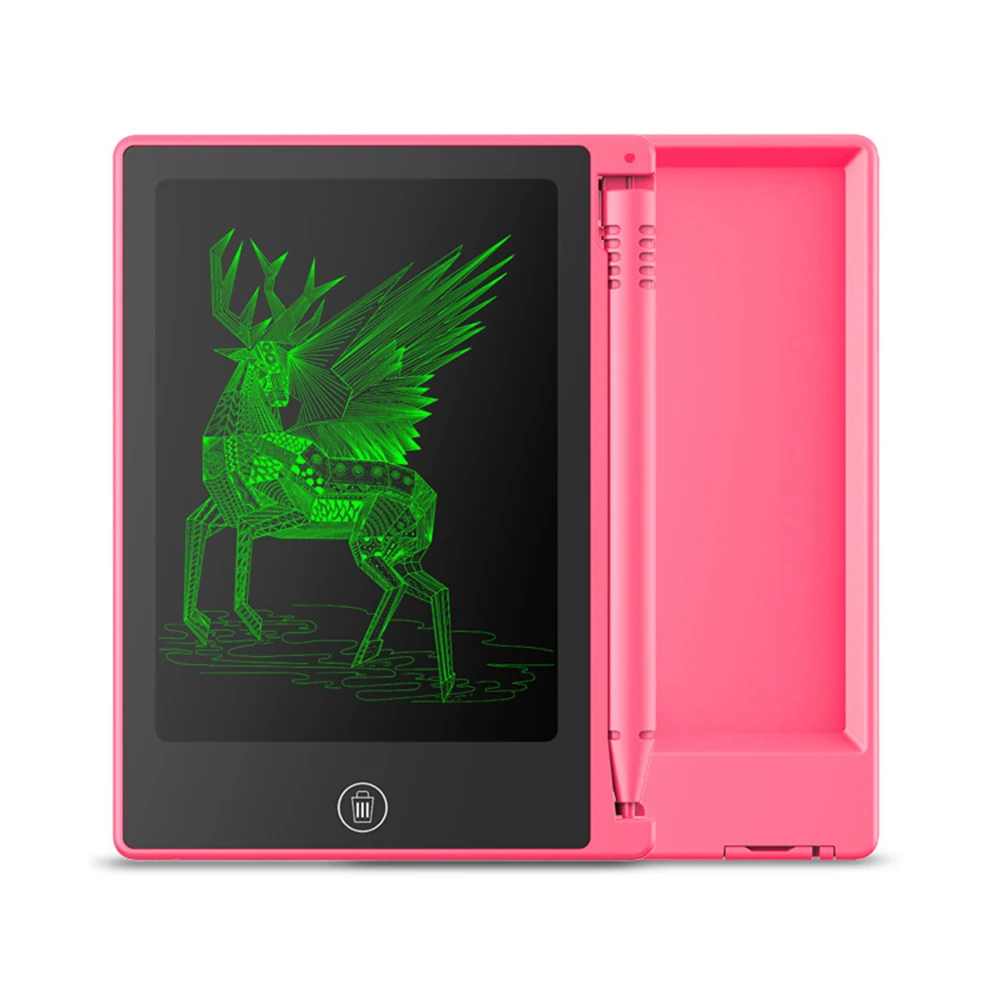 LCD Writing Tablet 4.5 inch Digital Drawing Electronic Handwriting Pad Message Graphics Writing Learning Board Children Gifts