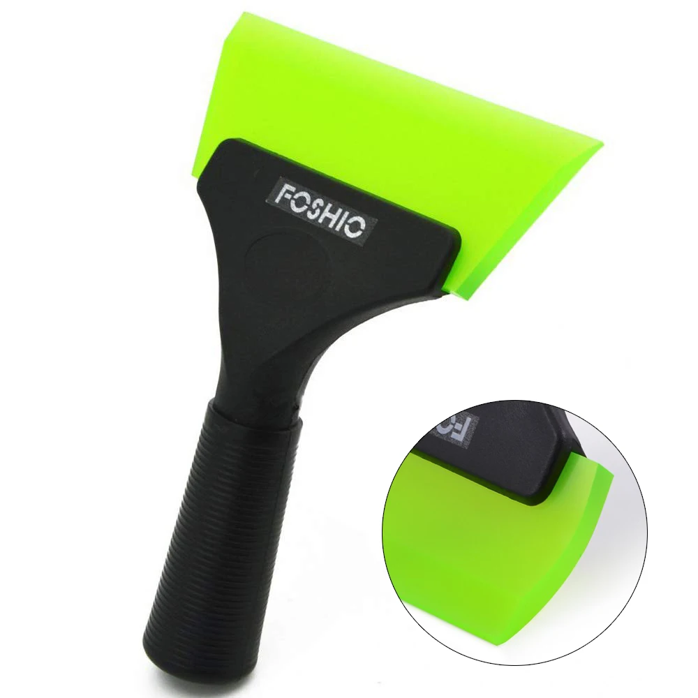 FOSHIO Car Windshield Snow Shovel Winter Window Glass Ice Spatula Remover Household Kitchen Water Wiper Scraper Cleaning Tools