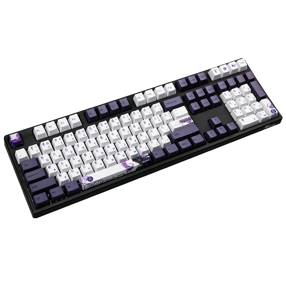 dye Subbed Keycap PBT OEM Keycaps Set Mechanische Toetsenbord keycap Voor GH60 RK61/ALT61/Annie /poker keycap GK61dz60 TKL87