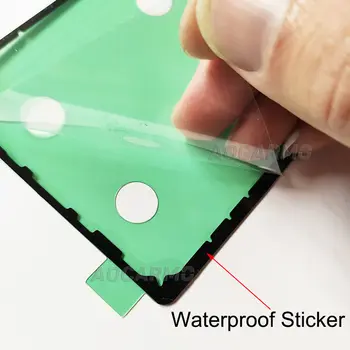 Aocarmo pro Samsung Galaxy Note9 SM-N9600 Kompletní sada lepicích pásek na LCD displej, zadní kryt baterie, rámeček pro fotoaparát, samolepka na objektiv 12 nejlepší prodej displej sm n9600 - №6