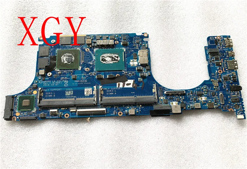 FOR DELL Laptop M3800  motherboard CN-0V919M 0V919M V919M LA-C011P com SR1PZ I7-4712HQ N15P-Q1-A2 100% test ok