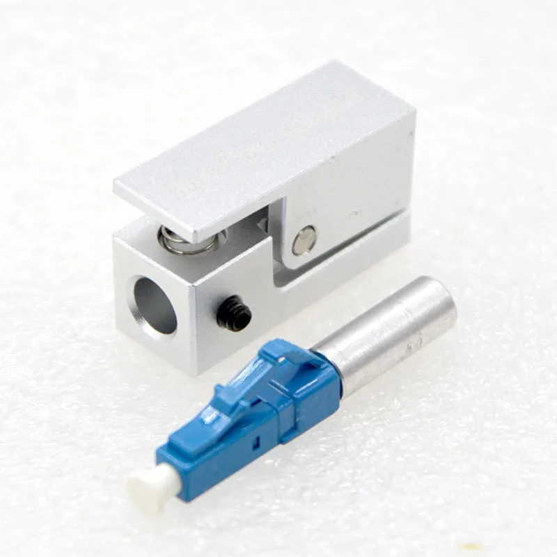 GONGFENG 1PCS NEW Hot Sell Optical Connector LC Flange Square Bare Fiber Adapter Coupler Connector Module Special Wholesale